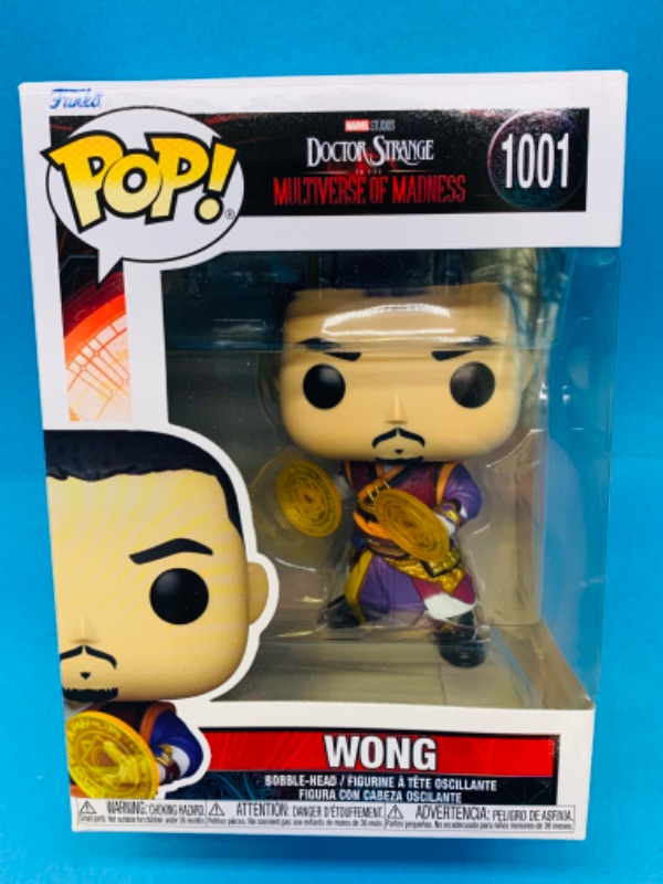 Photo 1 of 223735… Funko pop doctor strange Wong bobblehead figure 