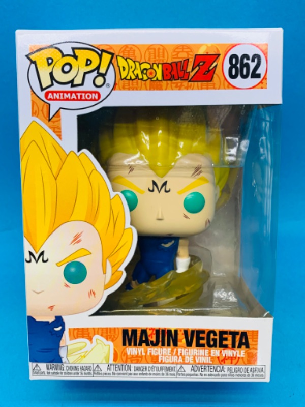 Photo 1 of 223739… Funko pop Dragon Ball Z Majin Vegeta vinyl figure 