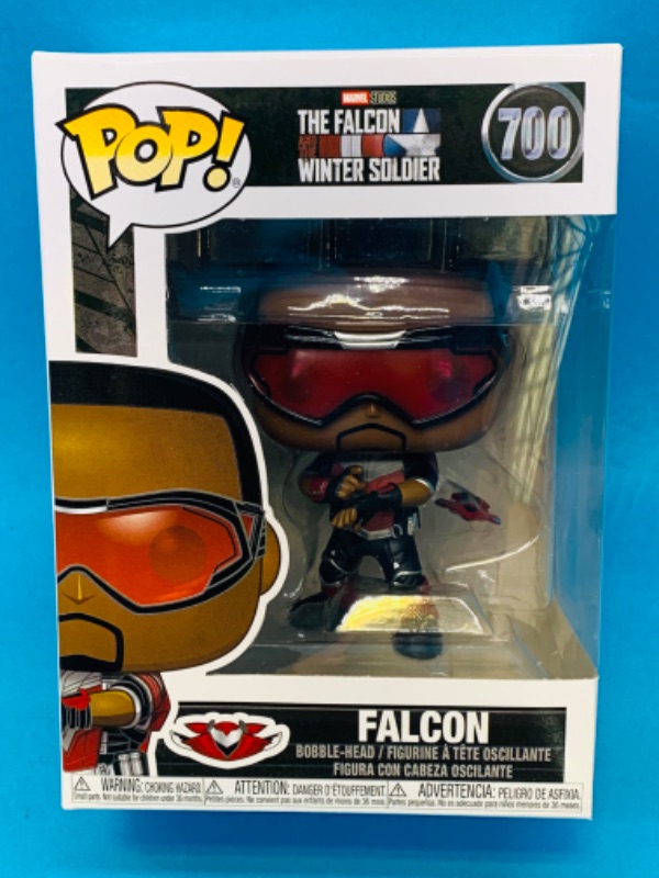 Photo 1 of 223741… Funko pop marvel Falcon bobblehead figure 