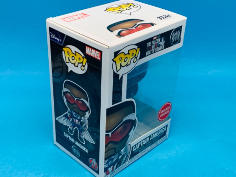 Photo 2 of 223742… Funko pop Captain America bobble head figure 