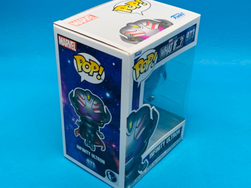 Photo 2 of 223743… Funko pop What If? Infinity Ultron bobble head figure 