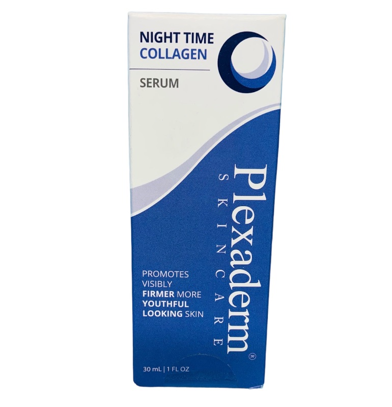 Photo 1 of 223802… Plexaderm skincare night time collagen serum 1 oz.