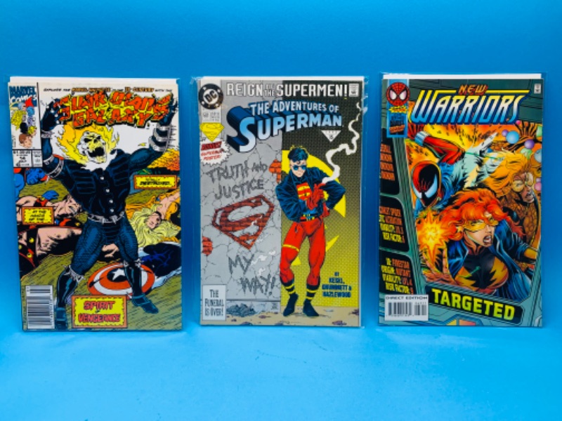 Photo 1 of 223888… 3 comics in plastic sleeves 