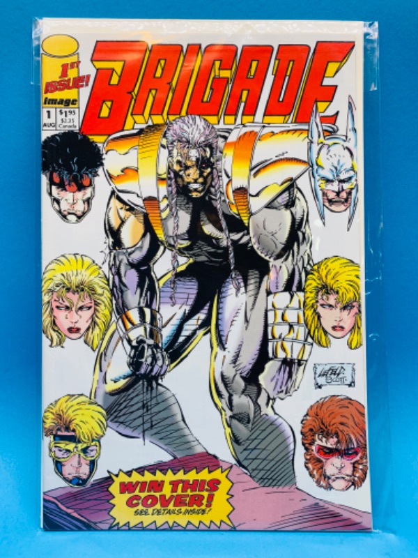 Photo 1 of 223893… Brigade comic #1 in plastic sleeve