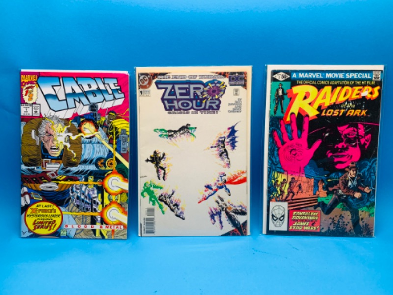 Photo 1 of 223895…3 comic all #1’s in plastic sleeves 