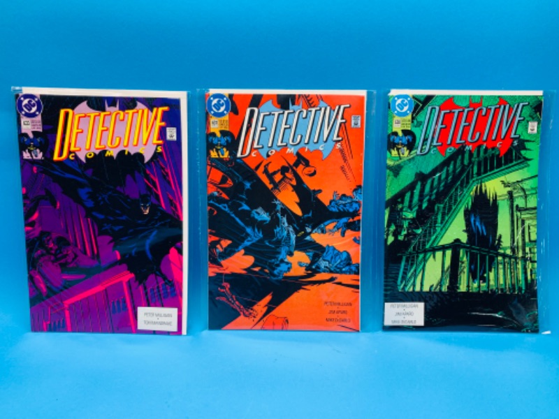 Photo 1 of 223897…3 detective comics in plastic sleeves 