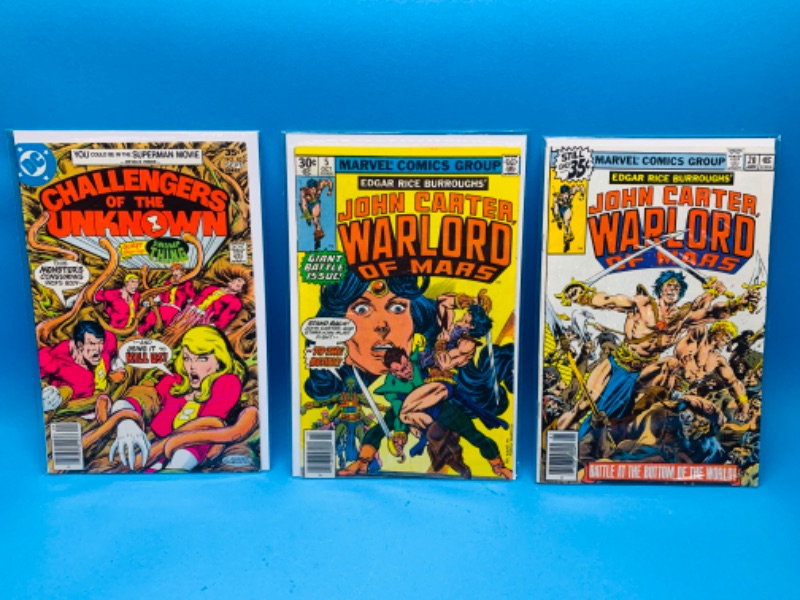 Photo 1 of 223900…3 vintage $.30 and $.35 comics in plastic sleeves 