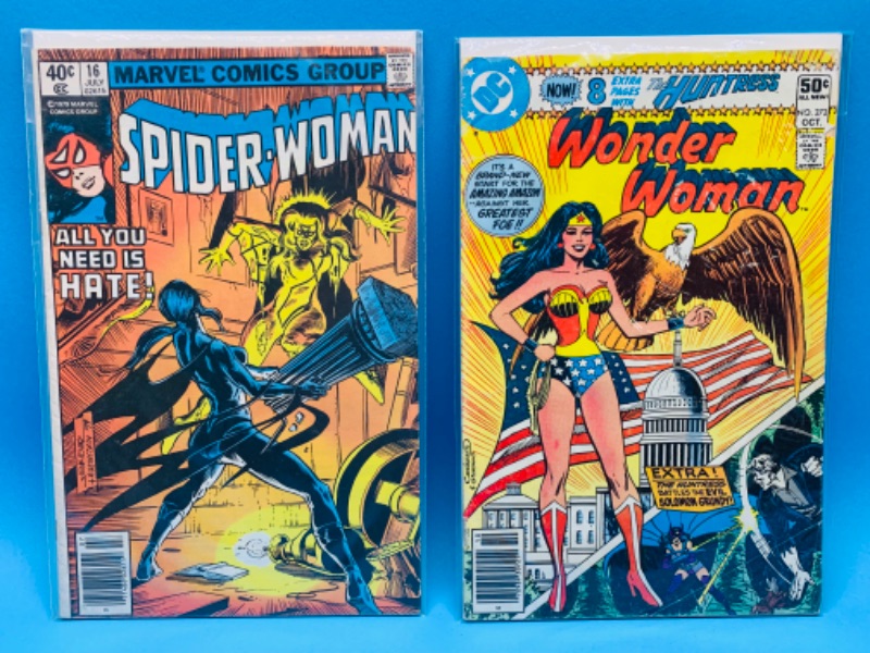 Photo 1 of 223902…vintage $.40 and  $.50 comics in plastic sleeves 