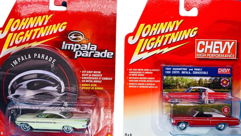 Photo 1 of 223923…2 Johnny Lightning Impala die cast cars 