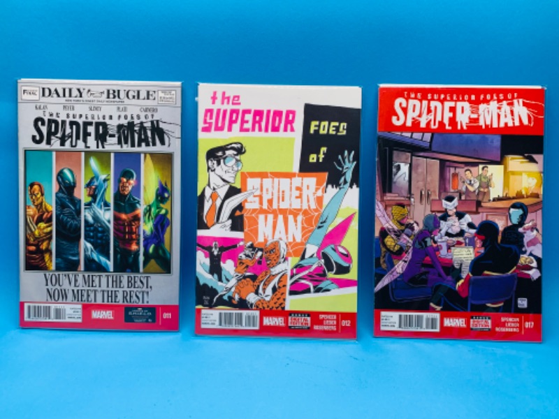 Photo 1 of 223931…   3 Spider-Man comics in plastic sleeves 