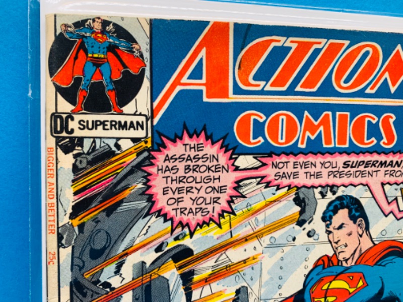 Photo 3 of 224034…vintage Action Comics #405 in plastic sleeve 