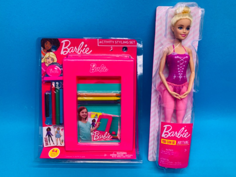 Photo 1 of 224079…Barbie doll and activity styling set 