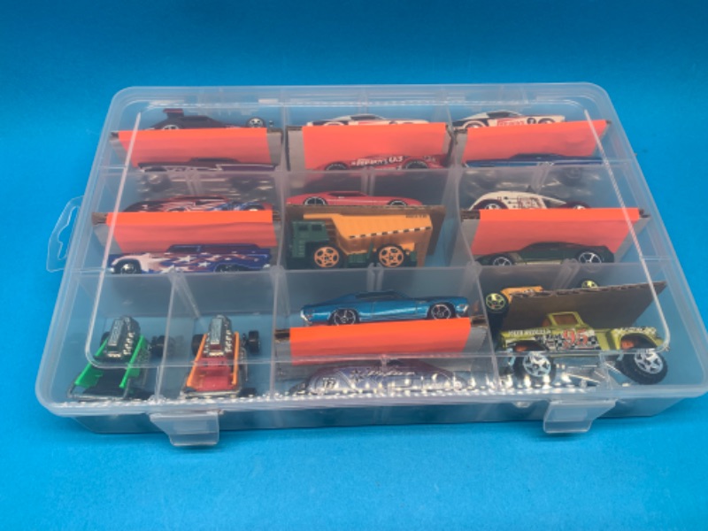 Photo 5 of 224083…18  die cast cars in organizer case