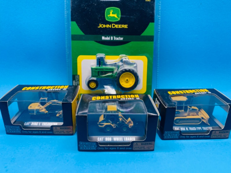 Photo 1 of 224084…die cast construction and John Deere vehicles 