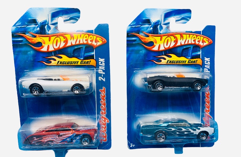 Photo 1 of 224101…2 hot wheels 2 pack die cast cars 