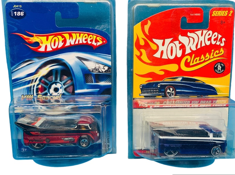 Photo 1 of 224102…2 hot wheels die cast VW special drag trucks 