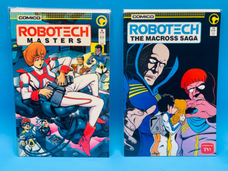 Photo 1 of 224127…2 Robotech  comics in plastic sleeves 