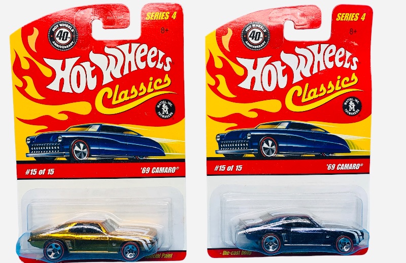 Photo 1 of 224131…2 hot wheels classics ‘69 Camaro cars with special paint 