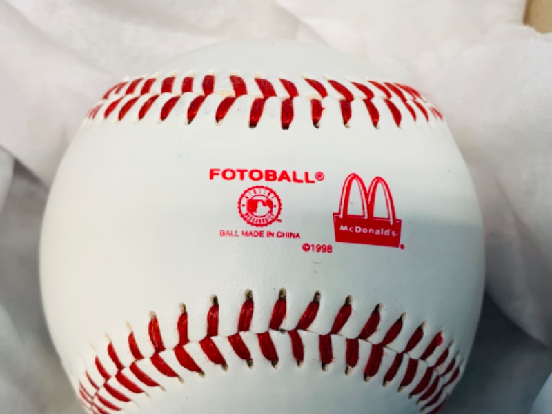 Photo 5 of 224201…2 McDonald’s 1998 Mark McGwire baseballs in boxes