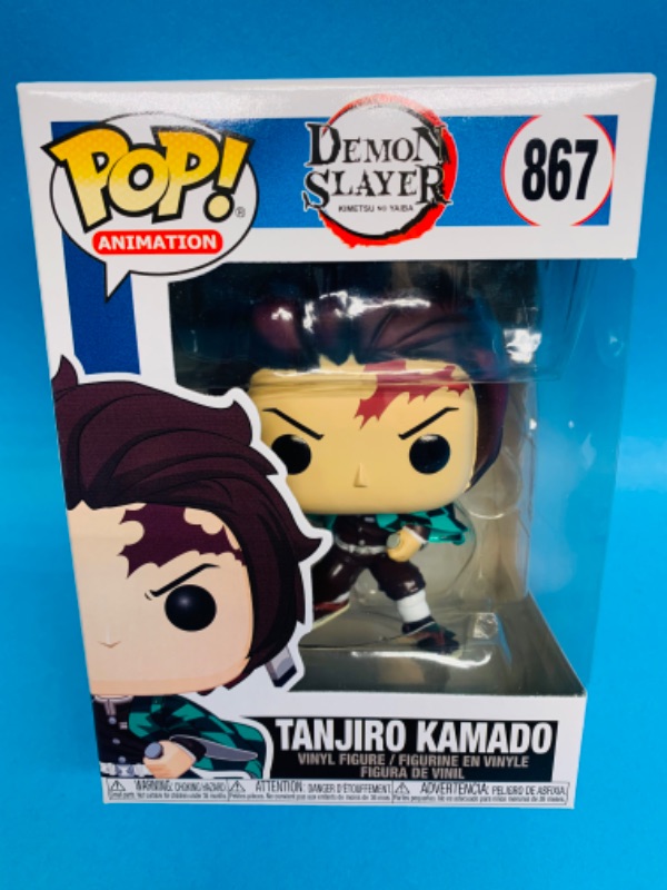 Photo 1 of 224206… Funko Pop Tanjiro Kamado vinyl figure 