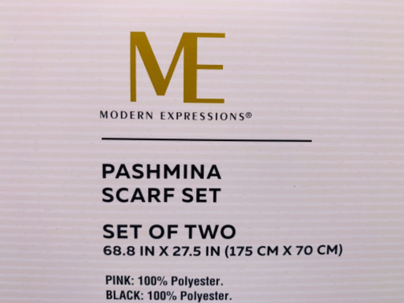 Photo 2 of 224250…set of 2 Pashmina scarves 