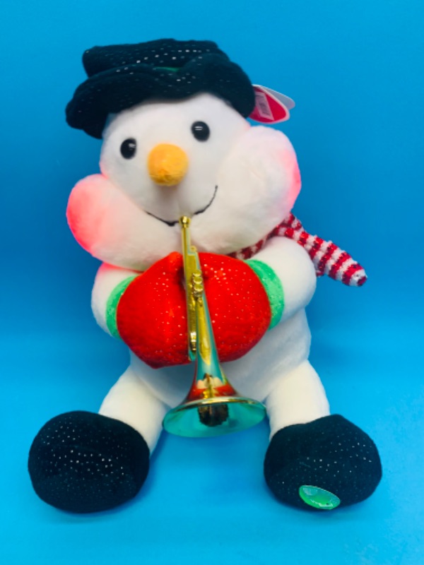 Photo 1 of 224268…animated snowman plush- moves, plays music and lights up