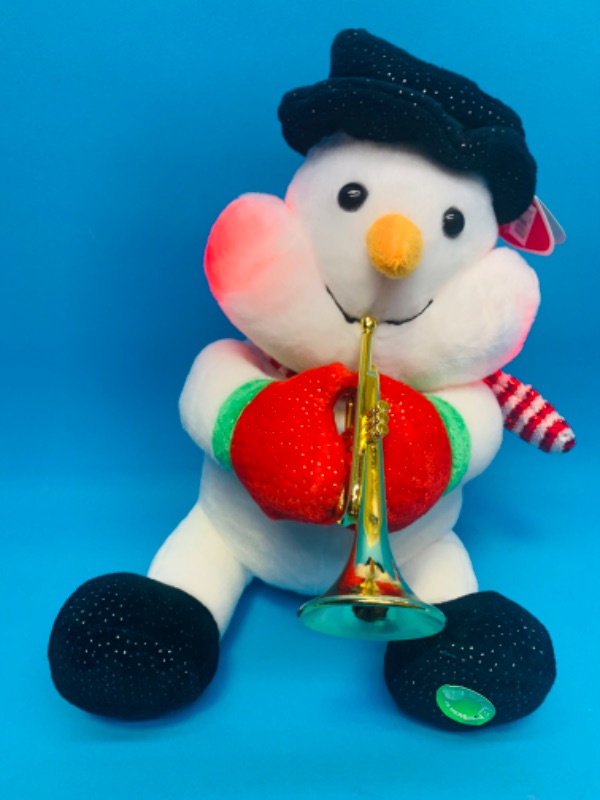 Photo 2 of 224268…animated snowman plush- moves, plays music and lights up