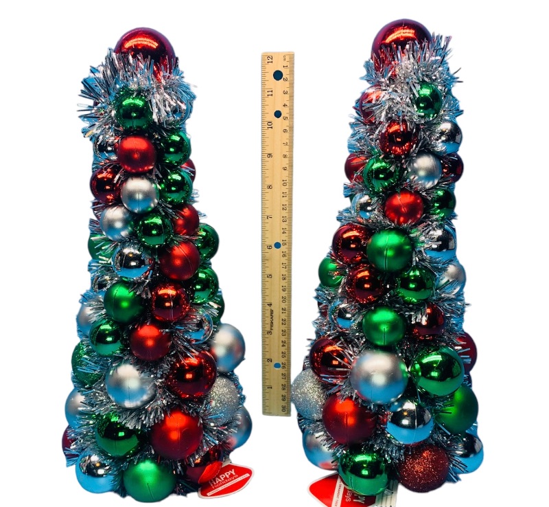 Photo 1 of 224301…2 Christmas bulb trees