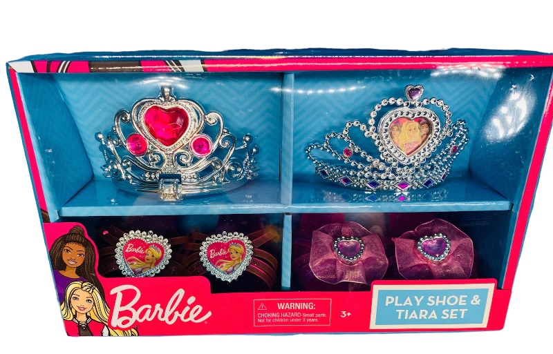 Photo 1 of 224316…Barbie play shoe and tiara set