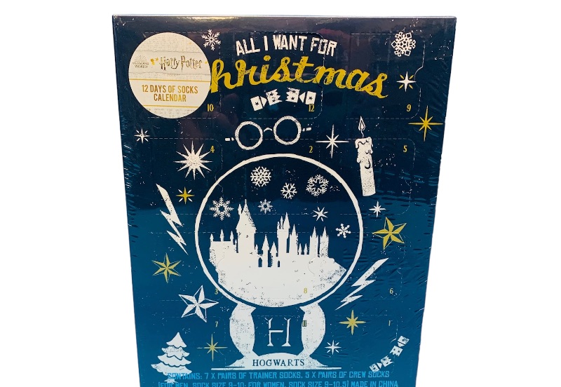Photo 1 of 224323…Harry Potter 12 days of socks advent calendar 