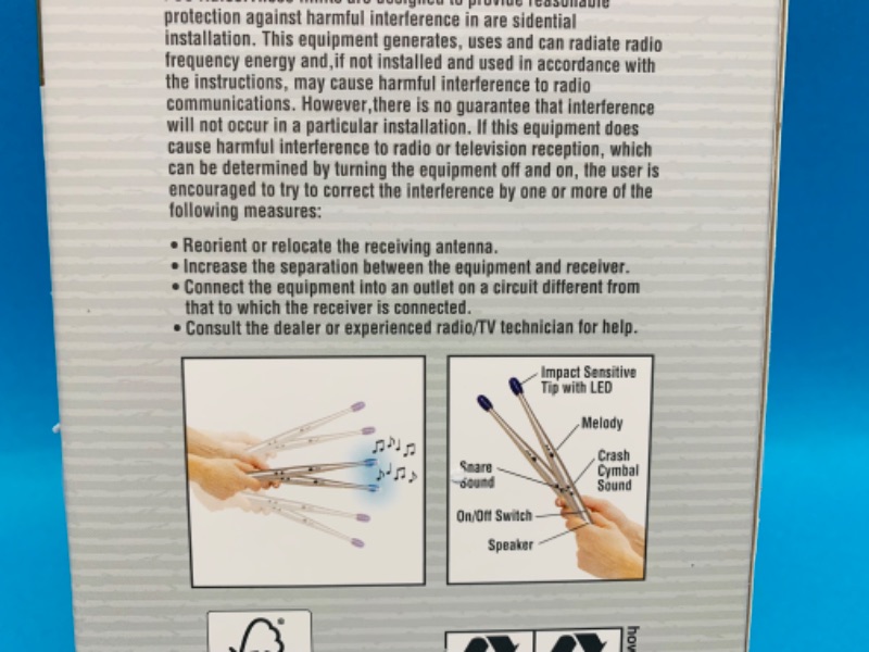 Photo 1 of 224353… Airsticks with 3 unique drum modes