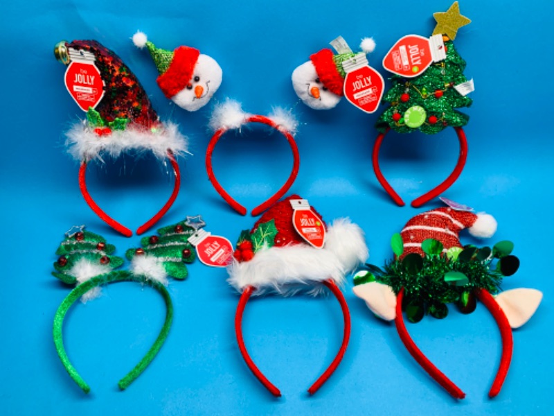 Photo 1 of 224505…6 holiday headbands- some light up