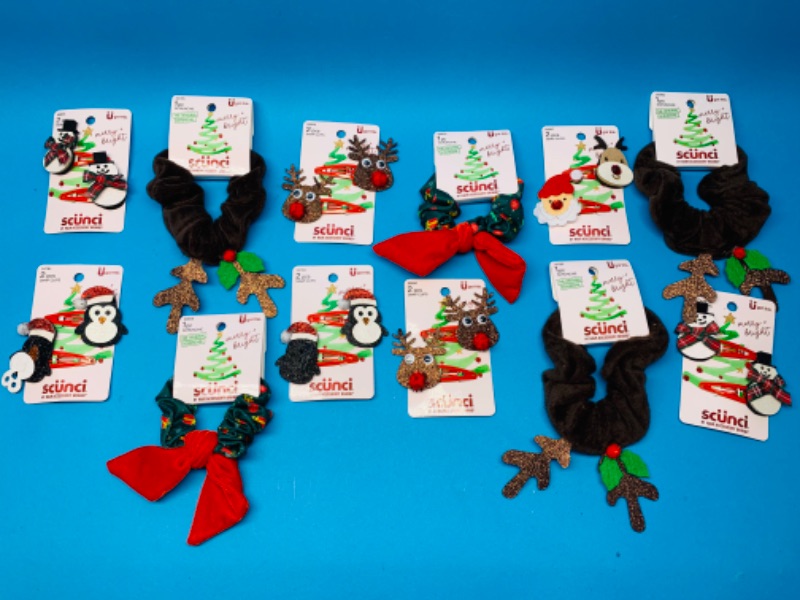Photo 1 of 224514…holiday hair clips and scrunchies 