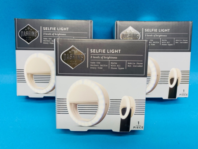 Photo 1 of 224580… 3 selfie lights 