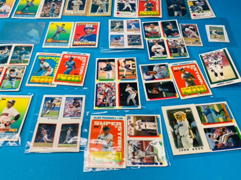 Photo 4 of 224636…specialty sports trading cards in plastic sleeves 