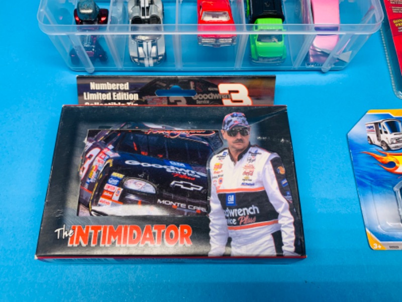 Photo 4 of 224767…die cast cars, damaged packages, and playing cards