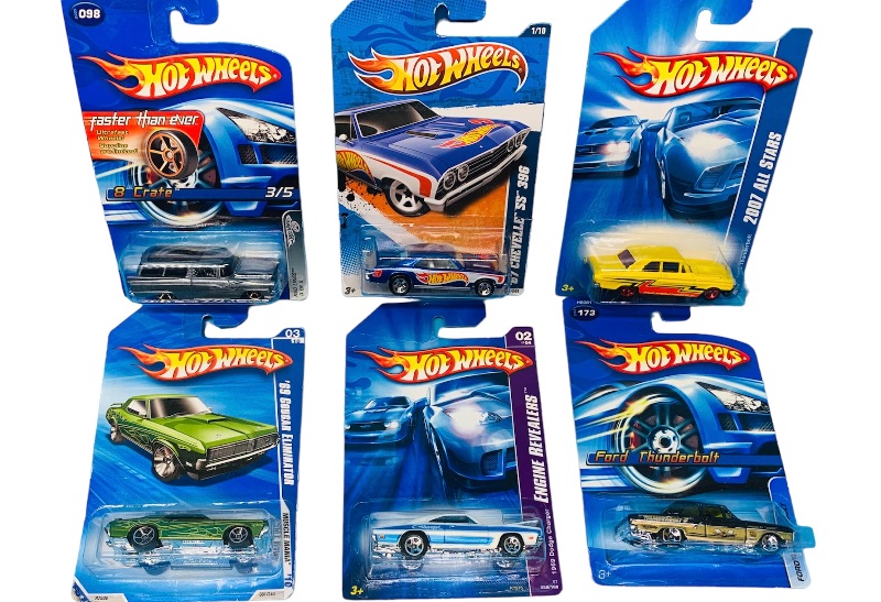 Photo 1 of 224797…6 hot wheels die cast cars 