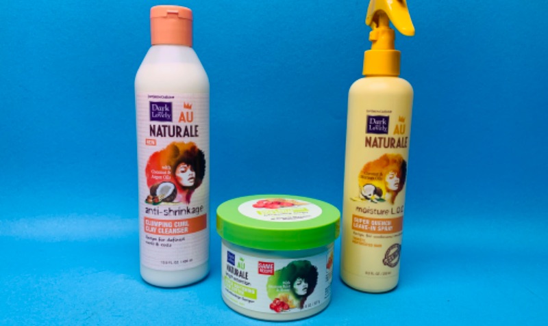 Photo 1 of 224826…Dark and Lovely hair products- softening butter, leave in spray, and curl cleanser 