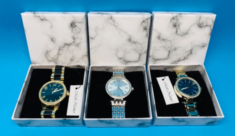 Photo 1 of 224845… 3 men’s watches- will need batteries replaced 