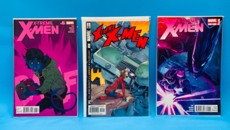 Photo 1 of 224874… 3 x-treme X-men comics in plastic sleeves 