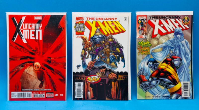 Photo 1 of 224877… 3 X-men comics in plastic sleeves 