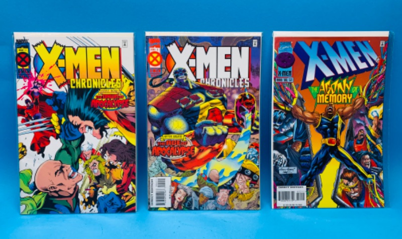 Photo 1 of 224878… 3 X-men comics in plastic sleeves 