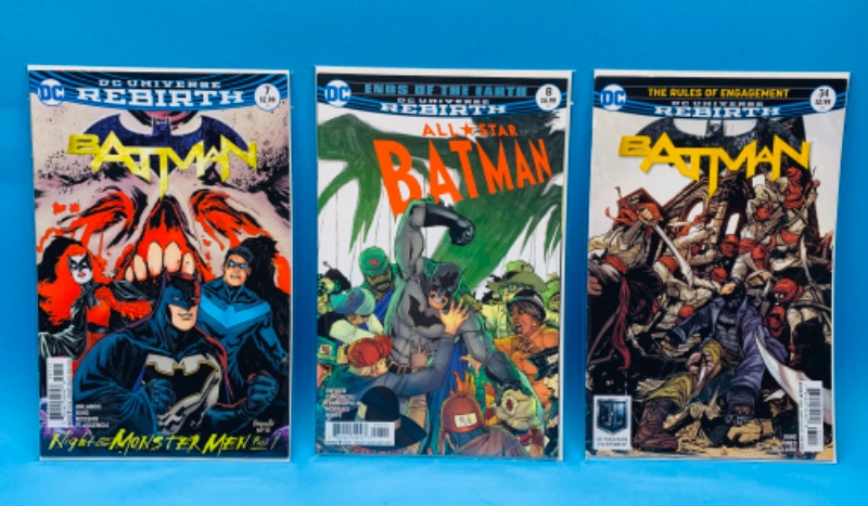 Photo 1 of 224881…3 Batman comics in plastic sleeves 