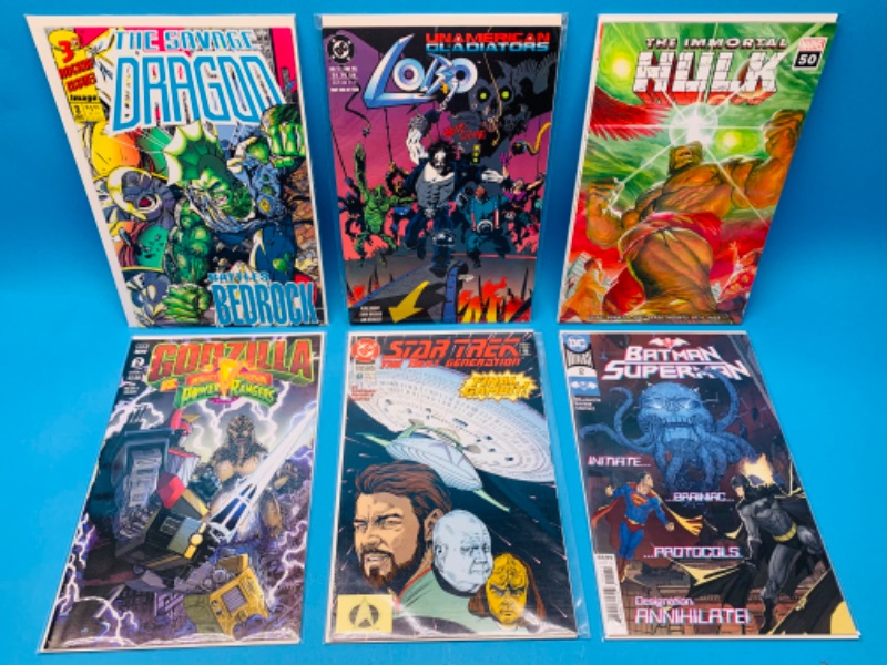 Photo 1 of 224885…6 comics in plastic sleeves 