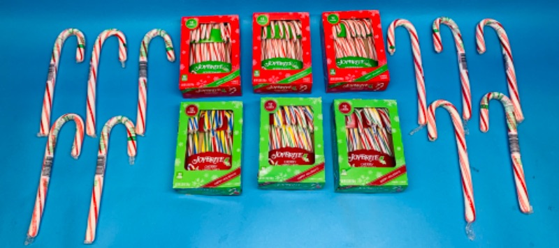 Photo 1 of 224959…giant size, peppermint, and cherry candy canes 