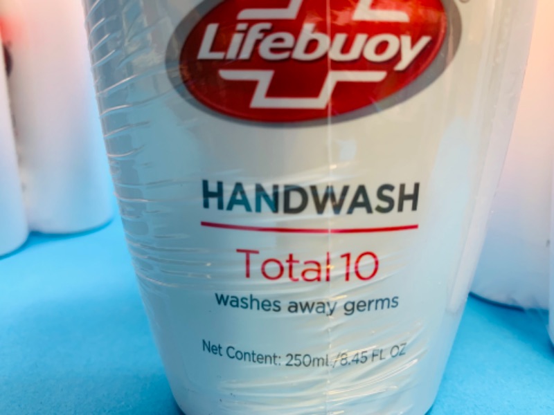Photo 2 of 224965…12 Lifebuoy total 10 handwash bottles 8.45 oz each 