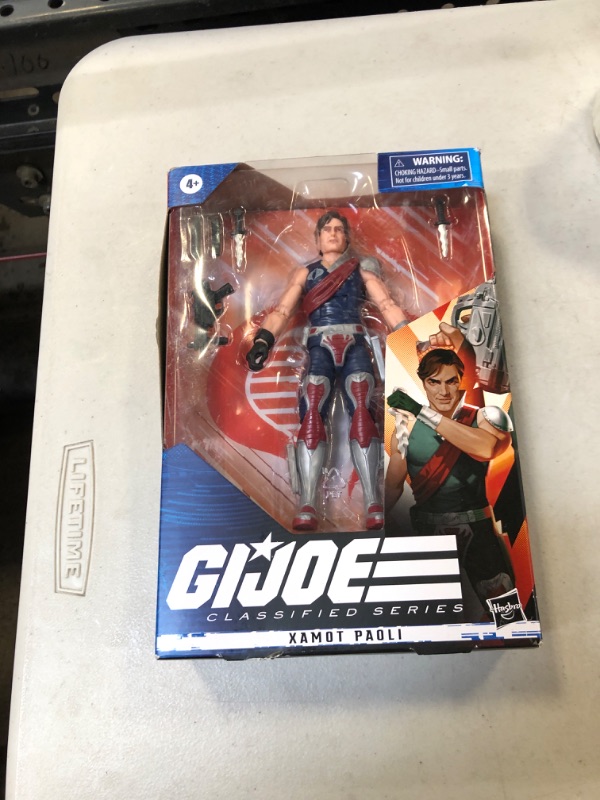 Photo 2 of G.I. Joe Classified Series Xamot Paoli Action Figure 45 Collectible Premium Toy, Multiple Accessories 6-Inch-Scale with Custom Package Art