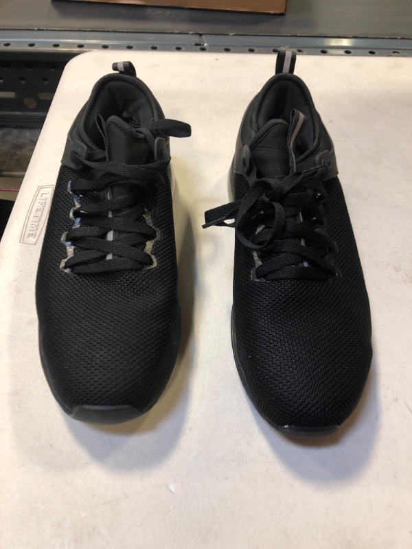 Photo 1 of black tennis shoes for men size 9.5