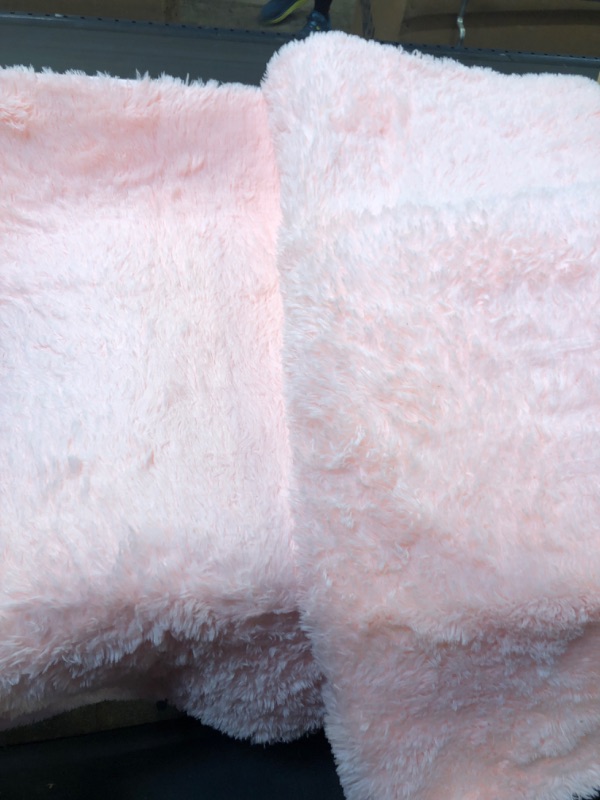 Photo 1 of pink room rug measures 71 long x 49 wide