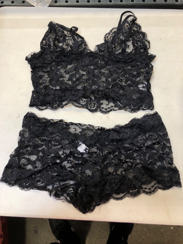 Photo 1 of 2 PIECE LINGERIE 
SIZE LARGE 